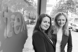 Miriam Berneike und Deliana Czech-Toschmakov von der textbest GmbH